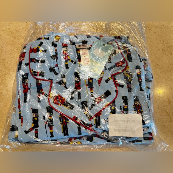 Bedhead Pajama Set, women’s XL, Light Blue with Nutcracker print, NEW WITH TAGS - Picture 3 of 8